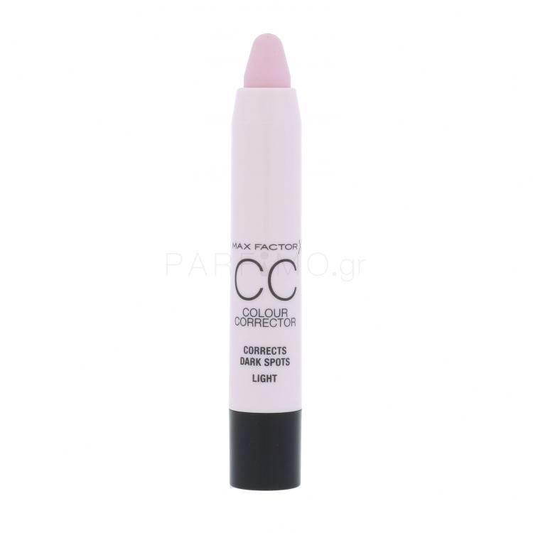 Max Factor CC Colour Corrector Concealer για γυναίκες 3,3 gr Απόχρωση Dark Spots - Light Skin