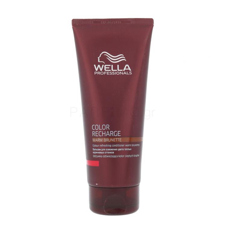 Wella Professionals Color Recharge Warm Brunette Μαλακτικό μαλλιών για γυναίκες 200 ml