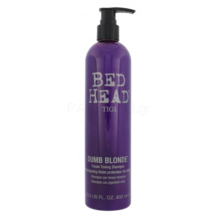 Tigi Bed Head Dumb Blonde Purple Toning Σαμπουάν για γυναίκες 400 ml