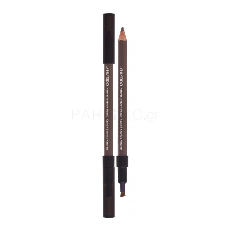 Shiseido Natural Eyebrow Pencil Μολύβι για τα φρύδια για γυναίκες 1,1 gr Απόχρωση BR603 Light Brown