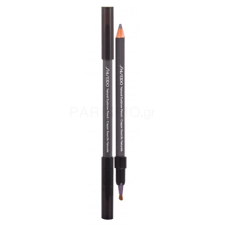 Shiseido Natural Eyebrow Pencil Μολύβι για τα φρύδια για γυναίκες 1,1 gr Απόχρωση GY901 Natural Black