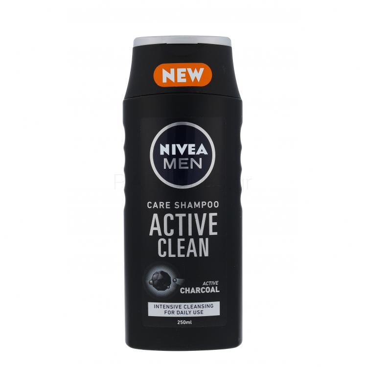 Nivea Men Active Clean Σαμπουάν για άνδρες 250 ml
