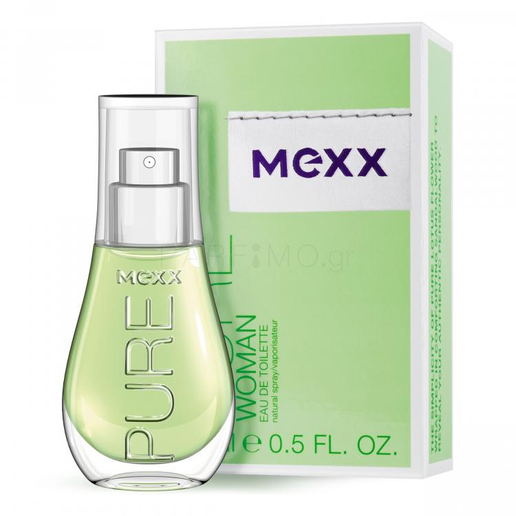 Mexx Pure Woman Eau de Toilette για γυναίκες 15 ml