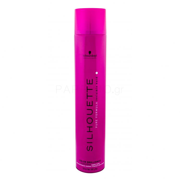 Schwarzkopf Professional Silhouette Color Brilliance Λακ μαλλιών για γυναίκες 750 ml Απόχρωση Super Hold