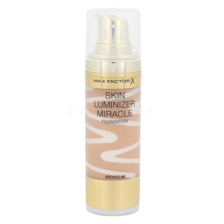 Max Factor Skin Luminizer Make up για γυναίκες 30 ml Απόχρωση 80 Bronze