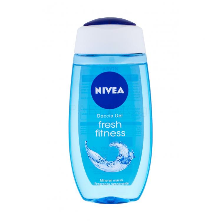 Nivea Fresh Fitness Αφρόλουτρο για γυναίκες 250 ml