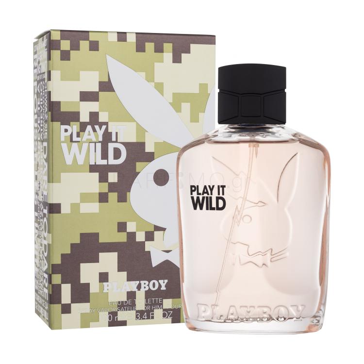 Playboy Play It Wild Eau de Toilette για άνδρες 100 ml