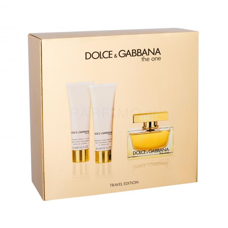 Dolce&amp;Gabbana The One Σετ δώρου EDP 75ml + 50ml λοσιόν σώματος + 50ml αφρόλουτρο