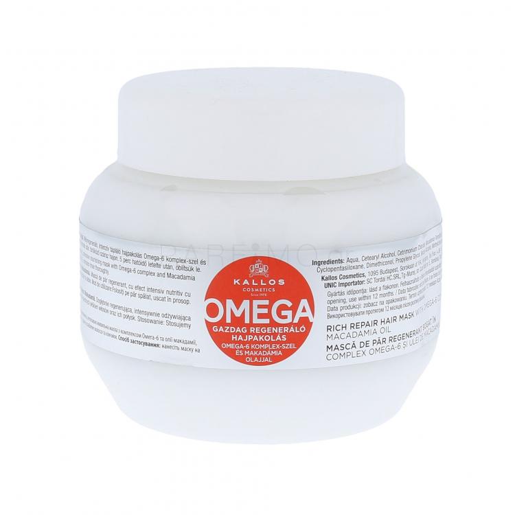Kallos Cosmetics Omega Μάσκα μαλλιών για γυναίκες 275 ml
