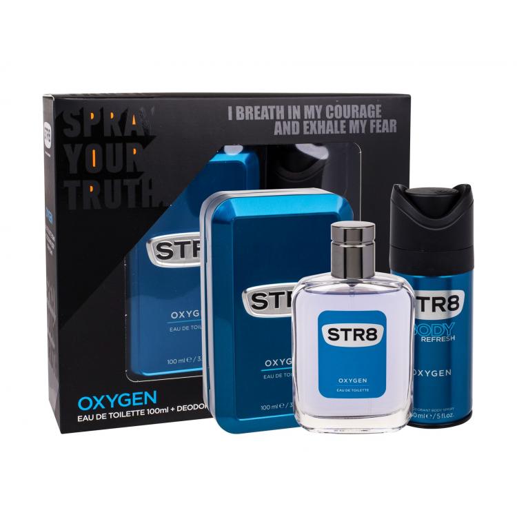 STR8 Oxygen Σετ δώρου EDT 100 ml + αποσμητικό 150 ml