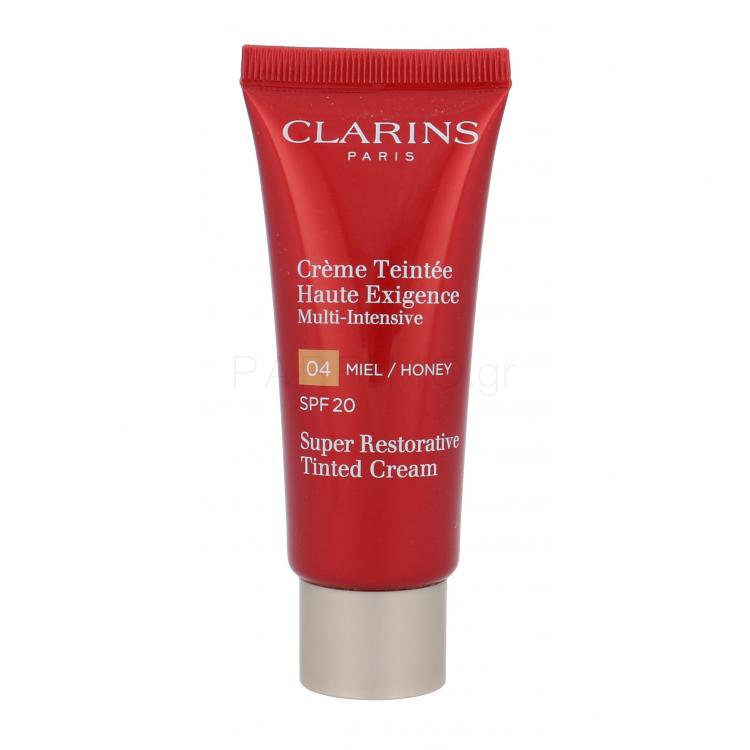Clarins Age Replenish Super Restorative Tinted Cream SPF20 Make up για γυναίκες 40 ml Απόχρωση 04 Honey TESTER