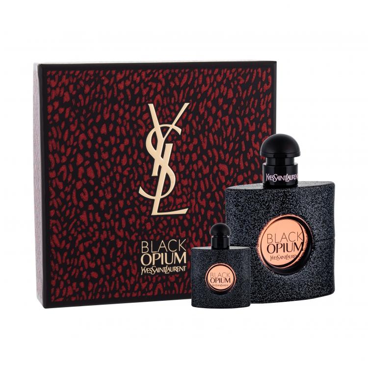 Yves Saint Laurent Black Opium Σετ δώρου για γυναίκες EDP 50 ml + EDP 7,5 ml
