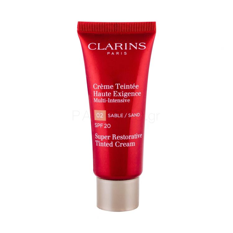 Clarins Age Replenish Super Restorative Tinted Cream SPF20 Make up για γυναίκες 40 ml Απόχρωση 02 Sand TESTER