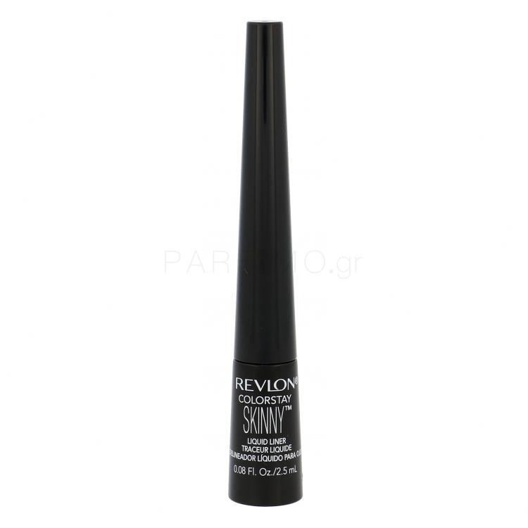 Revlon Colorstay Skinny Liquid Liner Eyeliner για γυναίκες 2,5 ml Απόχρωση 301 Black Out