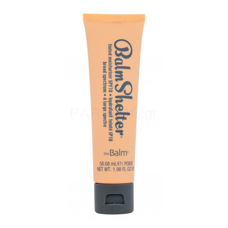 TheBalm BalmShelter Tinted Moisturizer SPF18 ΒΒ κρέμα για γυναίκες 64 ml Απόχρωση Light