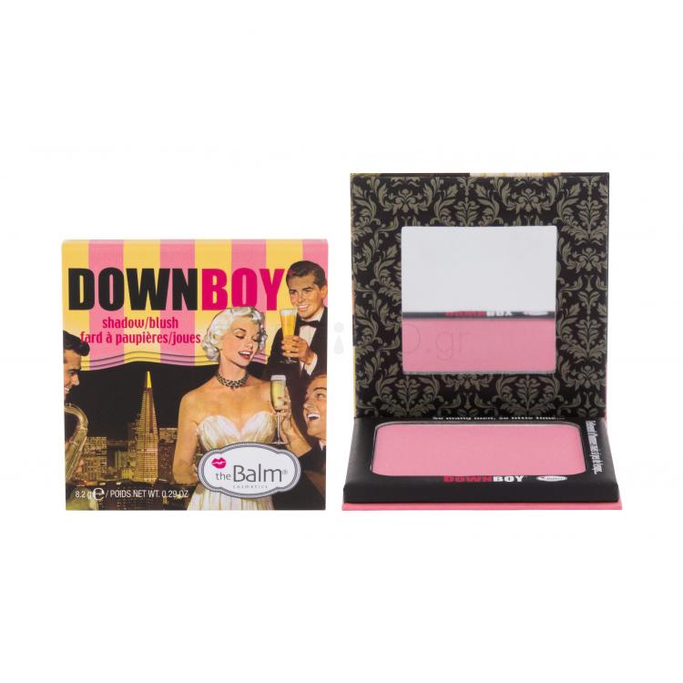 TheBalm DownBoy Shadow &amp; Blush Ρουζ για γυναίκες 9,9 gr