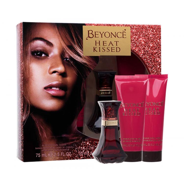 Beyonce Heat Kissed Σετ δώρου EDP 30 ml + λοσιόν σώματος 75 ml + αφρόλουτρο 75 ml
