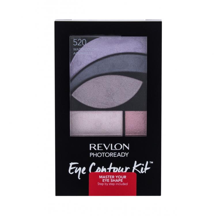 Revlon Photoready Eye Contour Kit Σκιές ματιών για γυναίκες 2,8 gr Απόχρωση 520 Watercolors