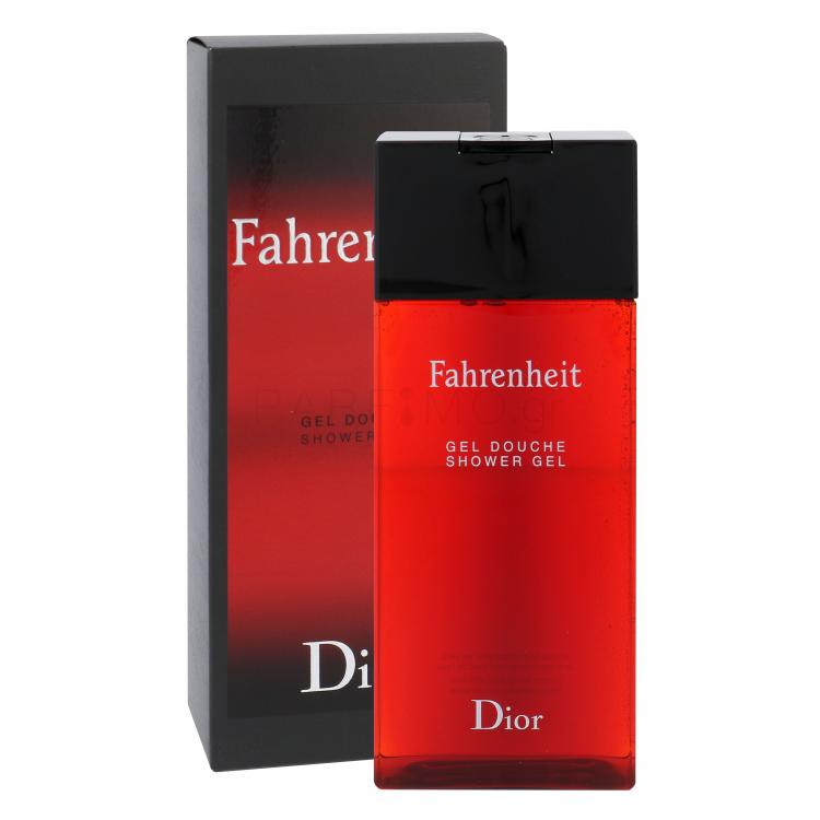 Christian Dior Fahrenheit Αφρόλουτρο για άνδρες 200 ml
