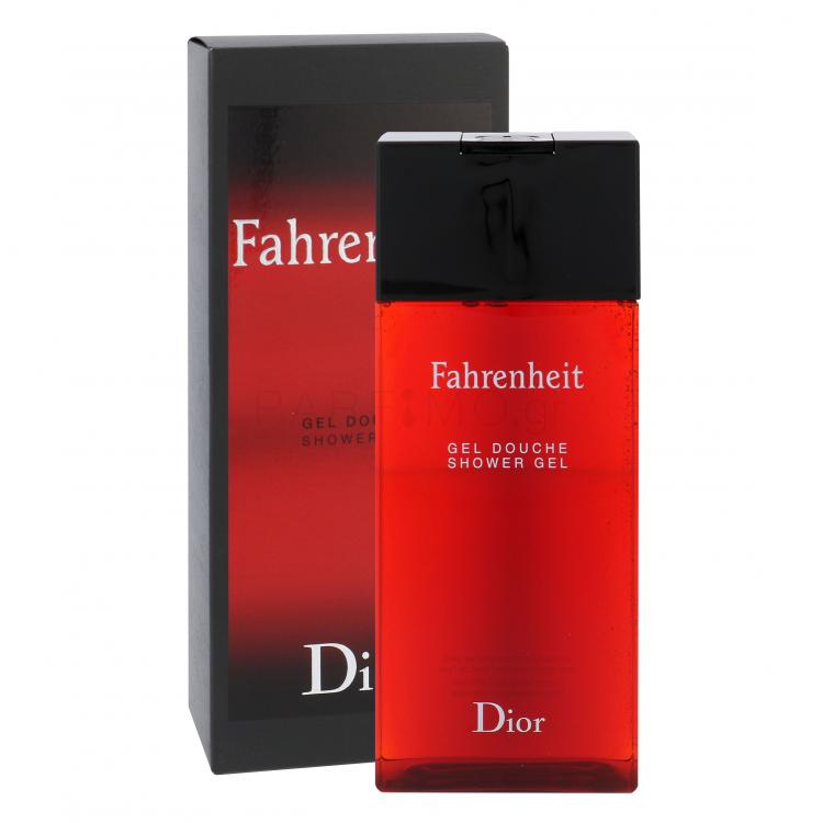Dior Fahrenheit Αφρόλουτρο για άνδρες 200 ml