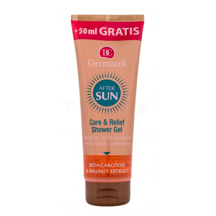 Dermacol After Sun After Sun Care &amp; Relief Shower Gel Προϊόν για μετά τον ήλιο για γυναίκες 250 ml