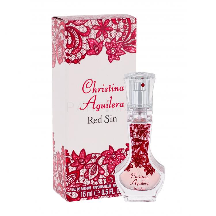 Christina Aguilera Red Sin Eau de Parfum για γυναίκες 15 ml