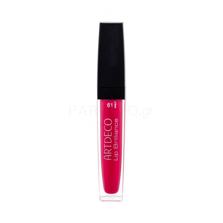 Artdeco Lip Brilliance Lip Gloss για γυναίκες 5 ml Απόχρωση 61 Brilliant Sweet Raspberry