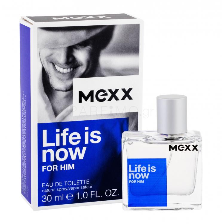 Mexx Life Is Now For Him Eau de Toilette για άνδρες 30 ml