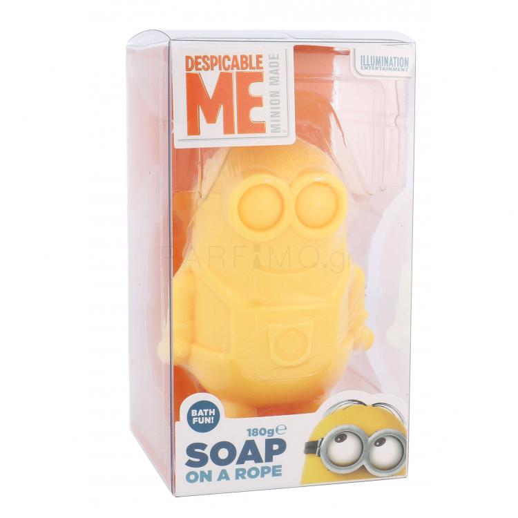 Minions Soap On A Rope 3D Στερεό σαπούνι για παιδιά 180 gr