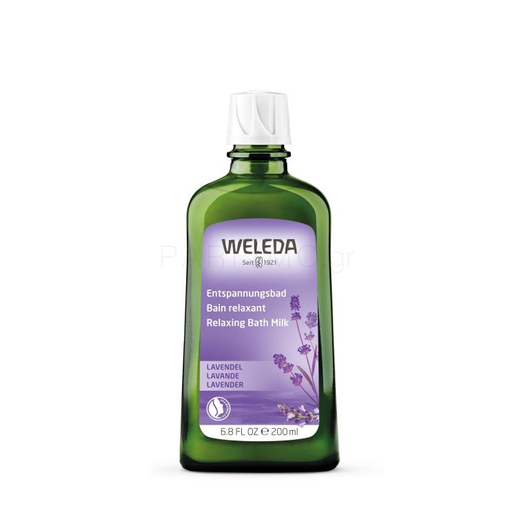 Weleda Lavender Relaxing Bath Milk Λάδι για το ντους για γυναίκες 200 ml