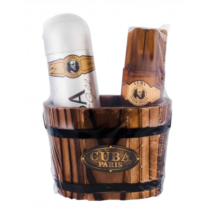 Cuba Gold Σετ δώρου Aftershave  100 ml + αποσμητικό 200 ml