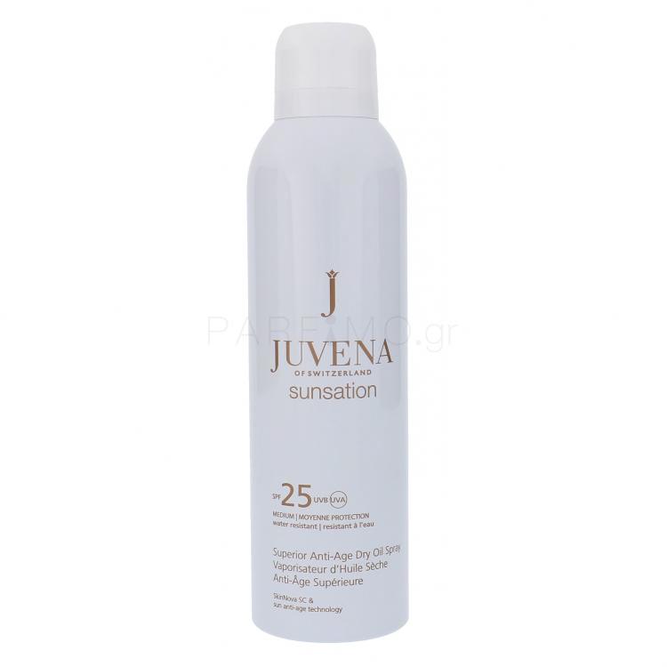 Juvena Sunsation Superior Anti-Age Dry Oil Spray SPF25 Αντιηλιακό προϊόν για το σώμα για γυναίκες 200 ml