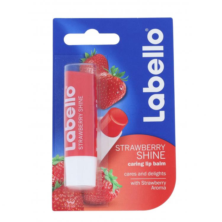 Labello Strawberry Shine Βάλσαμο για τα χείλη για γυναίκες 5,5 ml