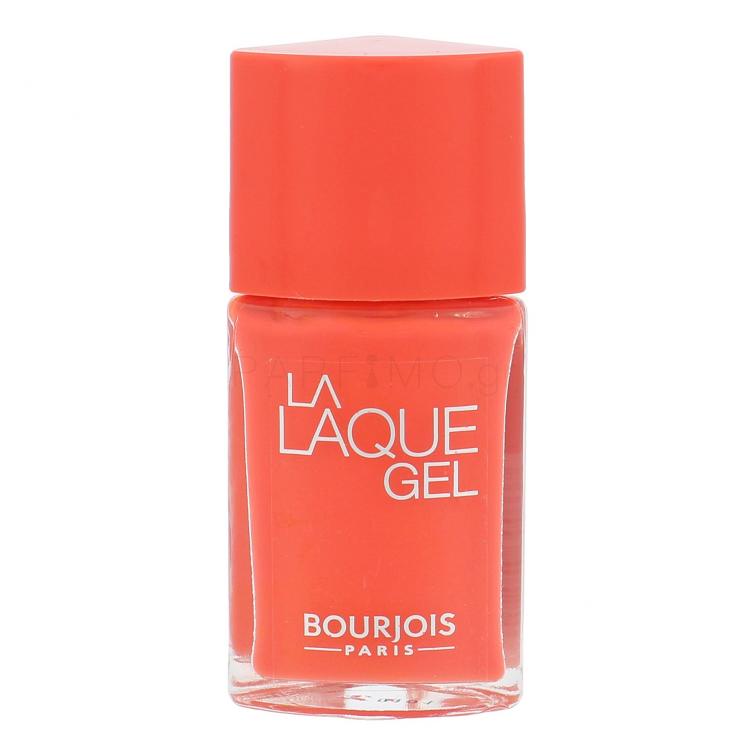BOURJOIS Paris La Laque Gel Βερνίκια νυχιών για γυναίκες 10 ml Απόχρωση 3 Orange Outrant