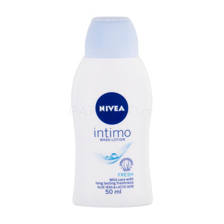 Nivea Intimo Wash Lotion Fresh Comfort Ευαίσθητη Περιοχή για γυναίκες 50 ml