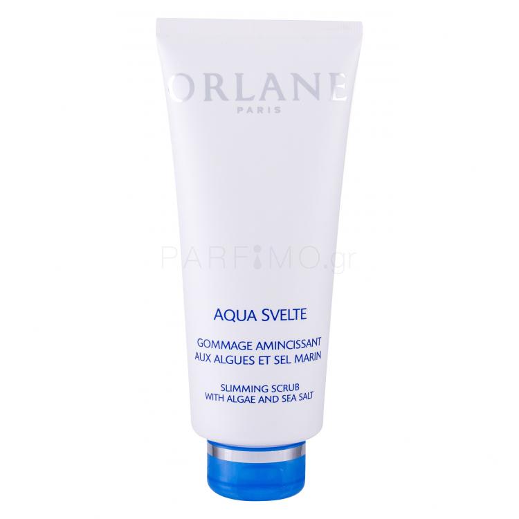 Orlane Body Aqua Svelte Slimming Scrub With Algae And Salt Κυτταρίτιδα και ραγάδες για γυναίκες 200 ml
