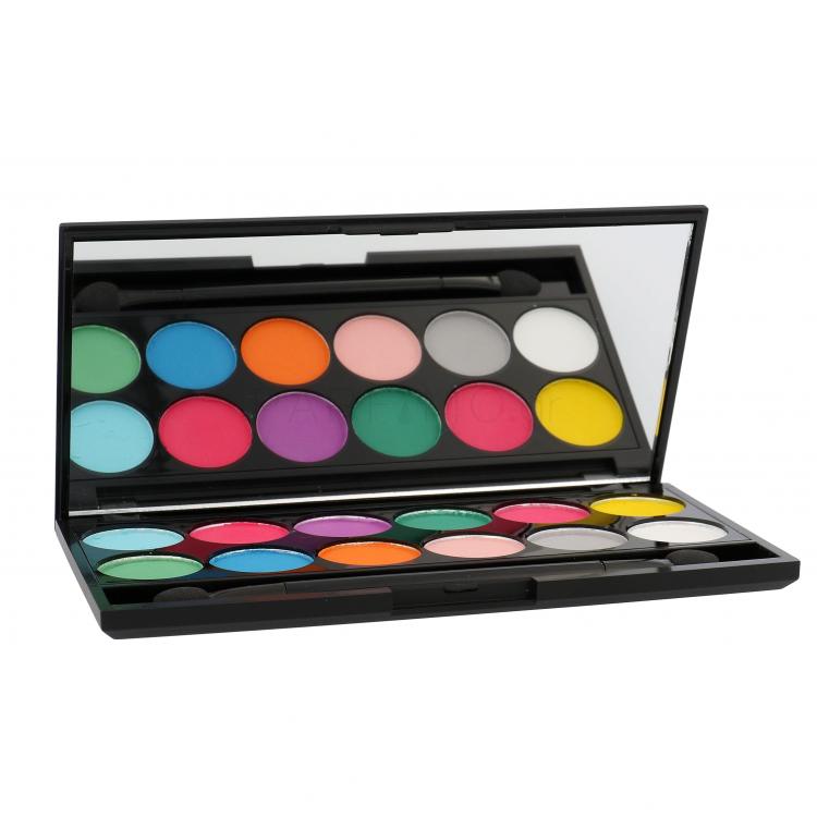 Sleek MakeUP I-Divine Eyeshadow Palette Σκιές ματιών για γυναίκες 13,2 gr Απόχρωση 730 Ultra Mattes V1 Brights