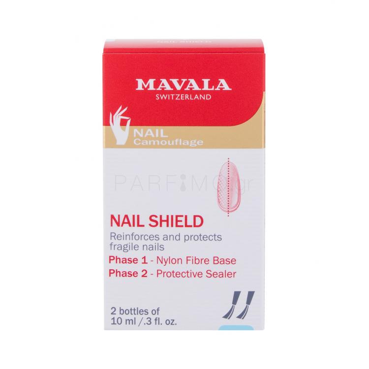 MAVALA Nail Shield Σετ δώρου για γυναίκες βήμα 1 10 ml + βήμα 2 10 ml
