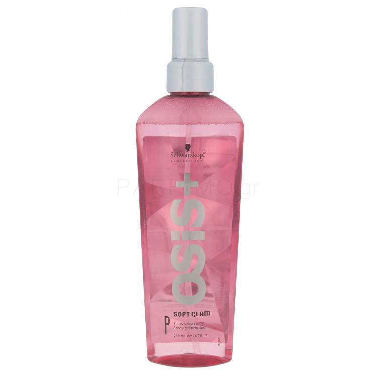 Schwarzkopf Professional Osis+ Soft Glam Prime Prep Spray Ισιωμα μαλλιών για γυναίκες 200 ml