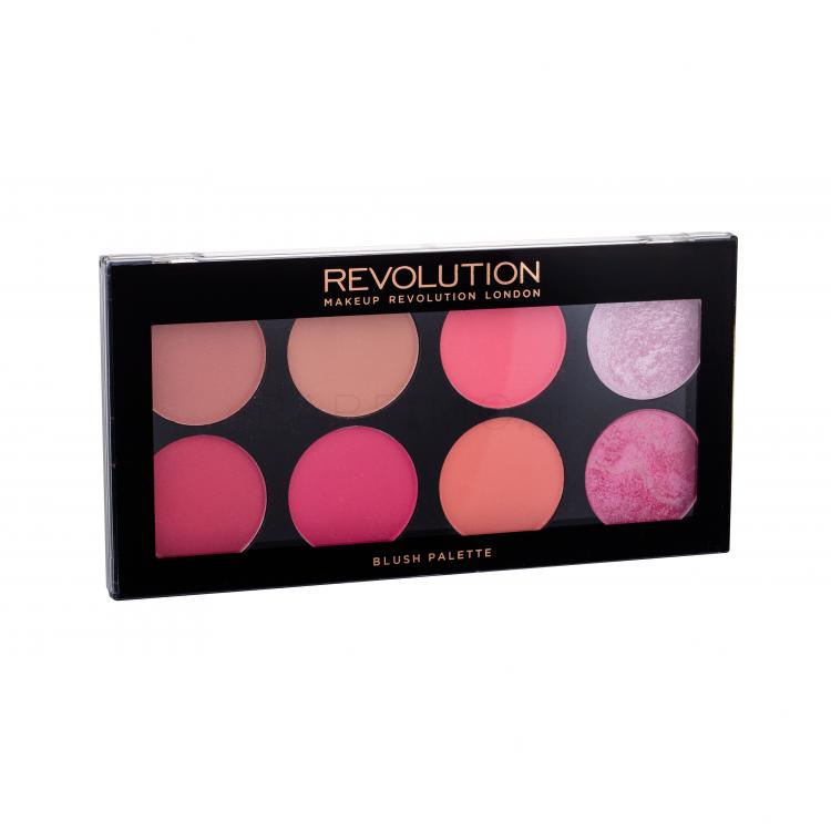 Makeup Revolution London Blush Palette Ρουζ για γυναίκες 12,8 gr Απόχρωση Sugar And Spice