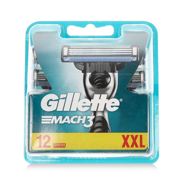 Gillette Mach3 XXL Ανταλλακτικές λεπίδες για άνδρες Σετ