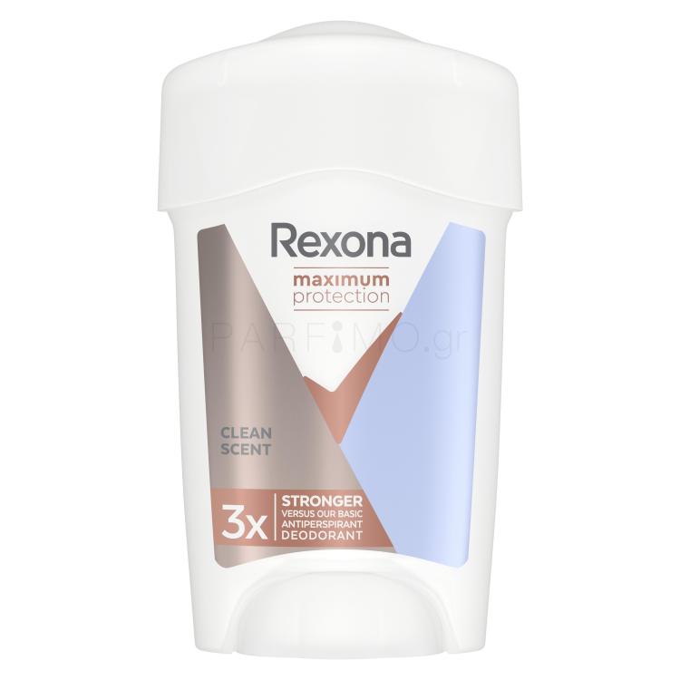 Rexona Maximum Protection Clean Scent Αντιιδρωτικό για γυναίκες 45 ml
