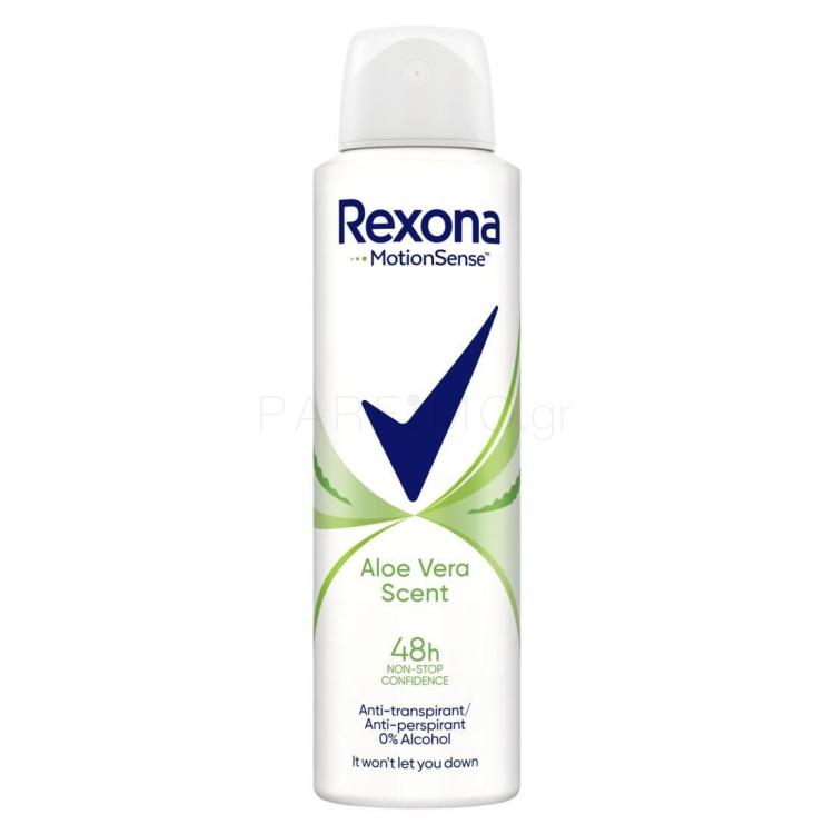Rexona MotionSense Aloe Vera Αντιιδρωτικό για γυναίκες 150 ml