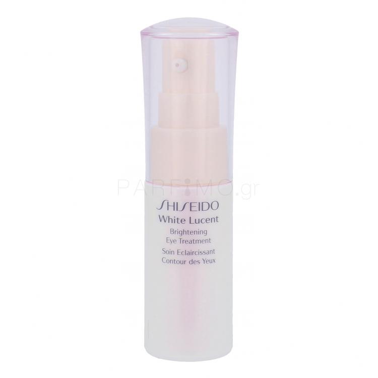 Shiseido White Lucent Κρέμα ματιών για γυναίκες 15 ml TESTER
