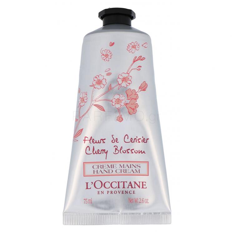 L&#039;Occitane Cherry Blossom Κρέμα για τα χέρια για γυναίκες 75 ml TESTER