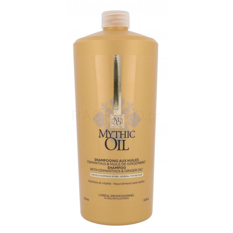 L&#039;Oréal Professionnel Mythic Oil Normal to Fine Hair Shampoo Σαμπουάν για γυναίκες 1000 ml