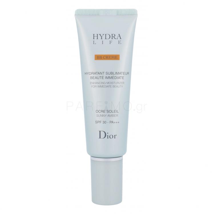 Christian Dior Hydra Life Enhancing Moisturizer SPF30 ΒΒ κρέμα για γυναίκες 50 ml Απόχρωση 03 Sunny Amber TESTER