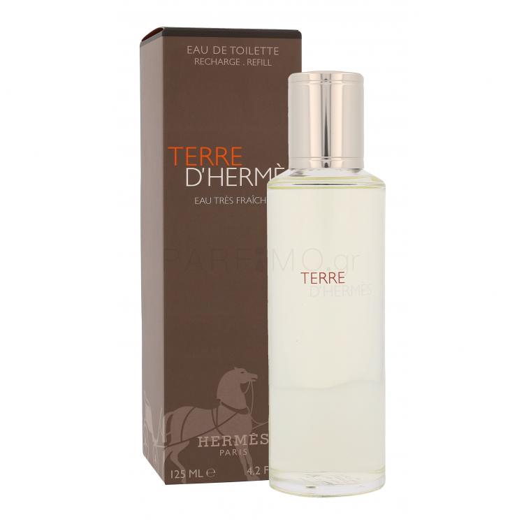 Hermes Terre d´Hermès Eau Tres Fraiche Eau de Toilette για άνδρες Συσκευασία &quot;γεμίσματος&quot; χωρίς ψεκαστήρα 125 ml