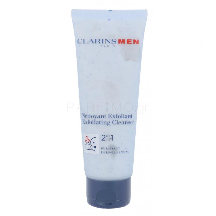 Clarins Men Exfoliating Cleanser 2in1 Προϊόντα απολέπισης προσώπου για άνδρες 125 ml TESTER