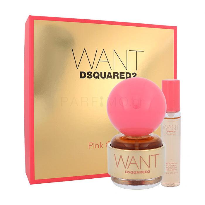 Dsquared2 Want Pink Ginger Σετ δώρου EDP 50 ml + EDP 15 ml